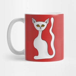 A Cute Kitten With Sweet Eyes Mug